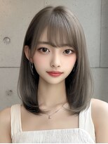 レア 銀座(Le'a)&nbsp;レイヤーカットハイレイヤー顔周りカット韓国風レイヤー髪質改善
