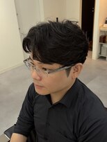 ブリードトウキョウ 亀戸店(BRYD TOKYO) 刈り上げセンターパートルーズパーマ