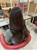 ダークパープル/ナチュラルショート/夏のヘアアレンジ伊勢原