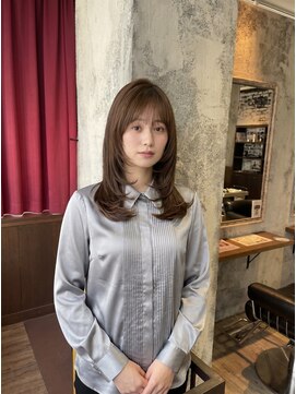 モードケイズ テソロ店(MODE K's) 【小顔効果◎】韓国風レイヤー×透明感カラー