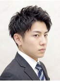 バーバー刈り上げメンズショートビジネス大人カッコイイ理容室