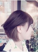 ボブ＋お好みインナーカラー