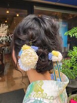 ヘア クチュール ミヨ(HAIR COUTURE MIYO)&nbsp;浴衣　ヘアアレンジ