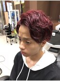 レッドパーマスタイル