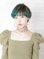 黒髪/ボブルフ/ネビージュ/小顔/ワンレン/銀座