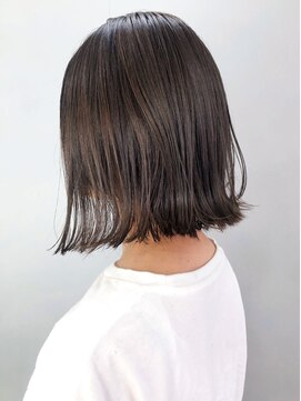 アイティー バイ アルバム 浦和店(IT by ALBUM) ミディアムボブ_ココアブラウンフリンジウェーブ_ba291293