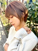 クラン(clan) 前下がりボブ/モテ髪カタログ/小顔に見せるヘア/前髪カット