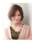 外ハネショート