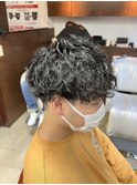 【GROOMER/S 佐藤】 波巻きスパイラルパーマ スペインカール