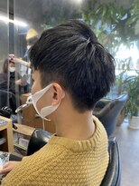 シェル 吉祥寺(shell)&nbsp;ビジネスok_ツーブロックショート_アップバング