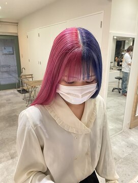 シェノン 武庫之荘(CHAINON) 似合わせカット／アースカラー/デザインカラー/ツートンカラー