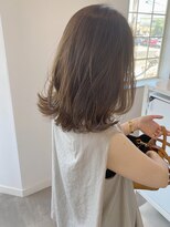 シロ 延岡店(SIRO)&nbsp;【大人髪♪ミディアムヘア外ハネ♪】宮崎延岡美容室SIROシロ