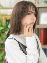 カバーヘア ブリス 北浦和(COVER HAIR bliss) 大人ハイライトシースルー前髪くせ毛風ロブc5北浦和20代30代40代