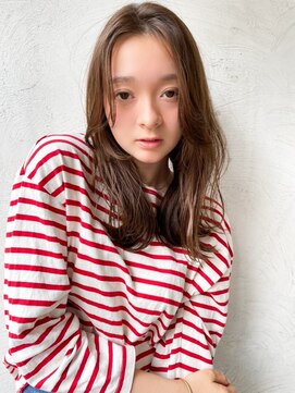 ロロ(ro-ro) 【恵比寿ro-ro】レイヤーカット×オリーブベージュ