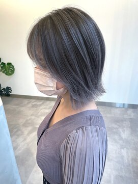 フェーディン(fa/din) バレイヤージュシルバーベージュ