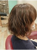 ウェーブヘアー