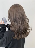 ベージュカラー_ブリーチ無し_透明感カラー_髪質改善_02