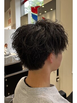 オーシャントーキョー 仙台(OCEAN TOKYO) 波巻きパーマ緩めショートネープマッシュ簡単セット仙台