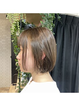 アシュレイ(ASHLEY) suzu ミニボブ ニュアンスヘア お洒落ボブ 似合わせボブ