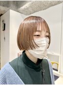 前上がりボブ【恵比寿美容室】【romp藤巻】
