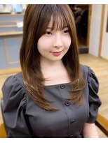 ネオリーブ クーロ(Neolive curro)&nbsp;韓国前髪顔周り×美髪レイヤー[横浜/縮毛矯正/前髪縮毛矯正]