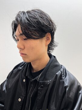 ヘアアンドフェイス ルースト(hair&face ROOST) 【耳かけスタイル】かき上げセンターパート