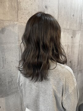 アムレヘアー(amule hair) 【amule hair】ナチュラルグレージュカラー