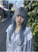アイスブルーヘア