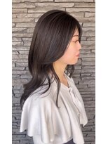 ハイバレーヘアーメゾン(HIGH VALLEY HAIRMAISON)&nbsp;韓国レイヤーフェイスレイヤー顔周りカット岡山南中央町