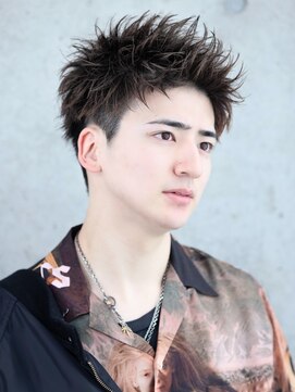 リップス 表参道店(LIPPS) スパイキーショート【ツーブロック刈り上げ】