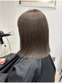 切りっぱなしスタイル