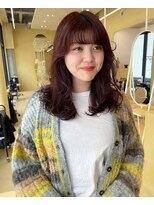 スニュウ(snuw)&nbsp;【snuw mina】ワインレッドカラー