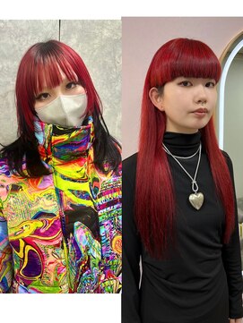 ガルボ ヘアー(garbo hair) ハイトーンエクステロング10代20代