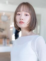 ケアリー  八千代緑が丘(Carelly)&nbsp;大人かわいい前髪セシルカットココアブラウンフリンジウェーブ