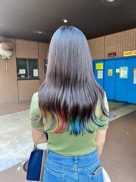 ミニム ヘアー(minim hair) 【minim×濱田】大人気♪大人な裾ユニコーンカラー♪