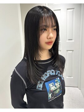 ゼスト 八王子店(ZEST) 顔周りカット/顔周りレイヤー【藤野はるひ】