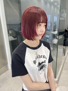 イリ(iLi) 【iLi×REN】ボルドールビー/ワインレッド