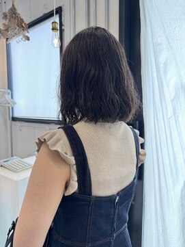 ロカ 表参道(loka) ウェーブヘア/ボブパーマ[表参道/ブリーチ/ハイライト]Mai