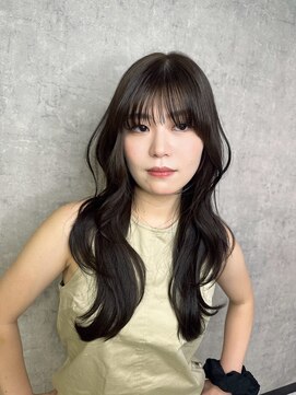 リンクミリ(Link mili) 【KAEDE】韓国トレンド/ハッシュカット/レイヤー/地毛風カラー