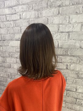 ベルポ(Bellpo) 結ばない秋冬は肩上まで