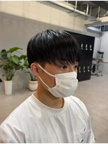 レブ 三条河原町(Reb,) メンズマッシュメンズカットツーブロック眉毛