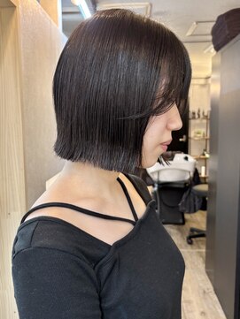 シュガー バイ エクラート 立川南口店(SUGAR by ECLART) 【切りっぱなしボブ】ボブ/立川/縮毛矯正/髪質改善/ストレート