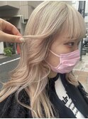 ブロンド×ピンクハイライト【中野美容室/阿佐ヶ谷/高円寺】
