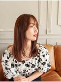 セミロングレイヤー/20代/30代/40代/50代/倉敷/白楽町
