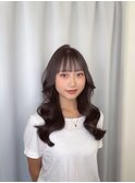 大人可愛い20代30代40代インナーカラー小顔ウルフレイヤーボブ