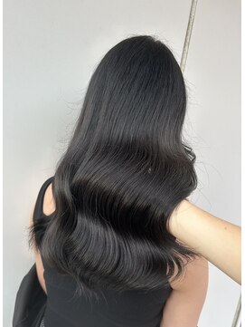 ジーナリア(Xena ria) 《衣織》ブルーブラック/韓国ヘア/艶カラー