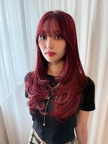 プール(POOL)&nbsp;レイヤーカット×ガーディナルレッド