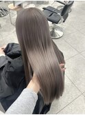くびれヘア/アプリコットオレンジ/ハイライトカラー/梅田