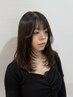 【カット】/ にしむら限定【レイヤー、顔周りレイヤーシャンプー付】