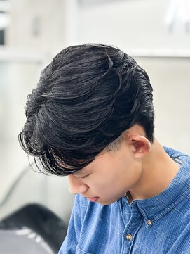 アクロ(ACRO) 広島メンズ/曲がる縮毛矯正/フェザー